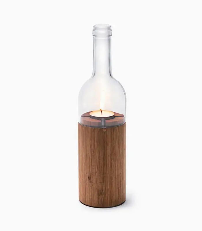 Wine bottle lantern (Demo)