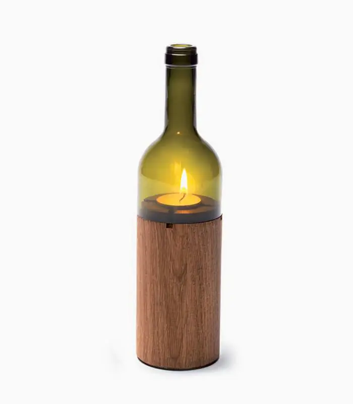 ⁦Wine bottle lantern (Demo)⁩ - الصورة ⁦3⁩